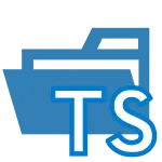 Typescript Opened SVG Icon